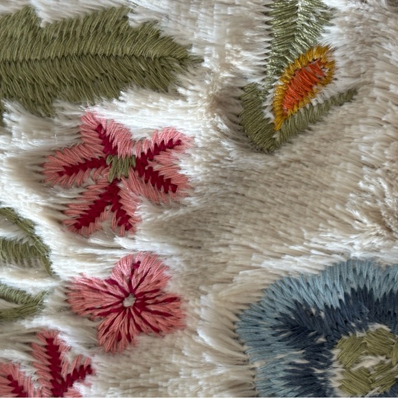 NWT Johnny Was Biya Cream Faux Fur Hooded Coat - Picture 9 of 11